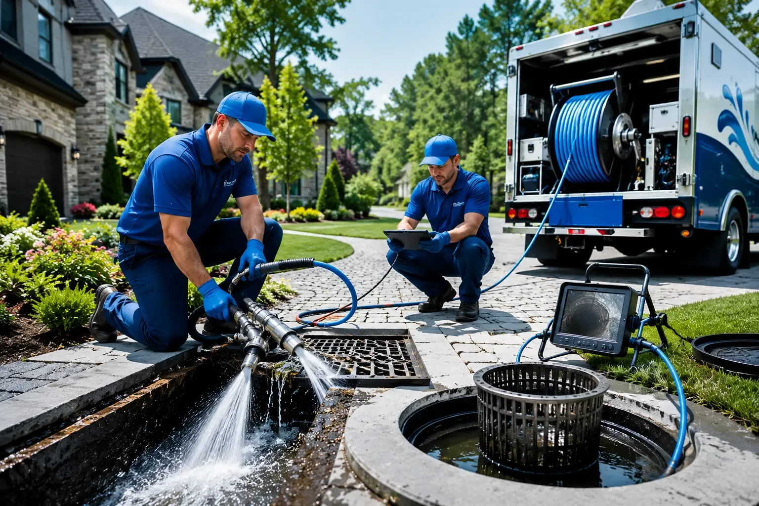 Local outdoor drain cleaning professionals in Smithton, PA